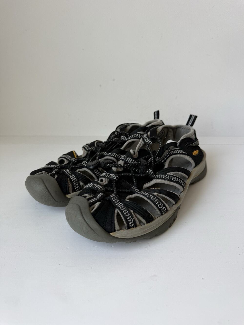 Keen Newport H2 Womens Sandals 8 Black Waterproof Sport Shoes Hiking Outdoor